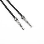 Stone Bolo Tie Native American Style Western Necklace