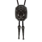 Ornate Pistol Bolo Tie Western Cowboy Formal Necklace
