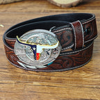 Texas Longhorn Western Belt