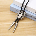 Scorpion Bolo Tie Western Zodiac Statement Necklace for Men and Women