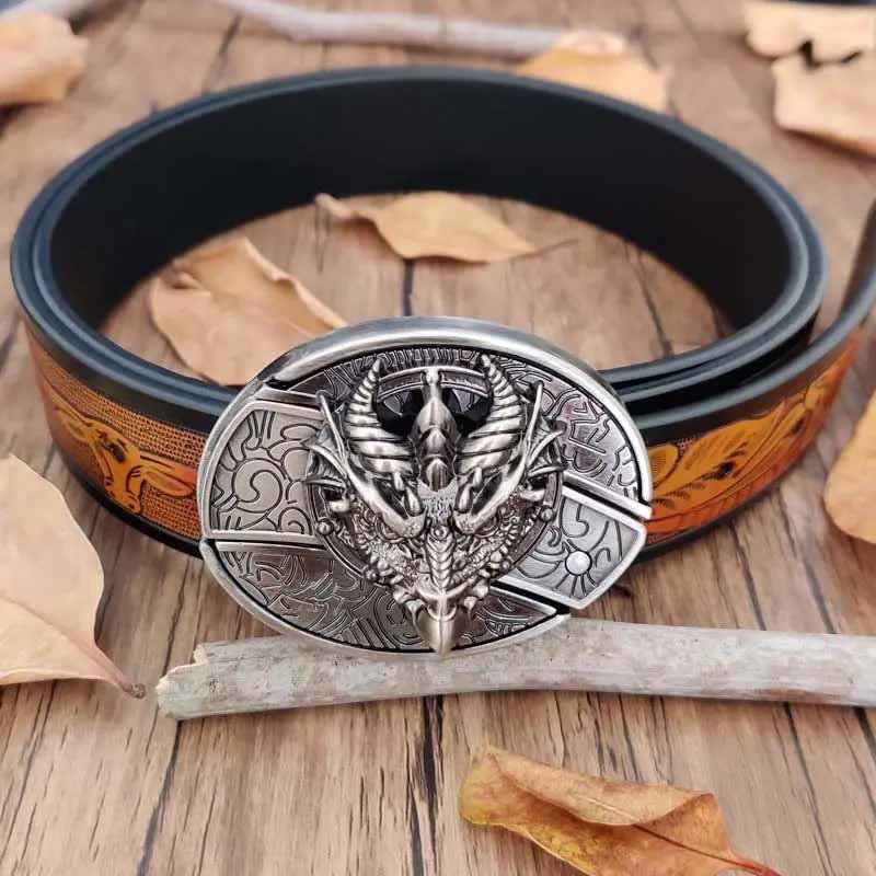 Cool Belt Buckle With Cowboy Country Utility Belt