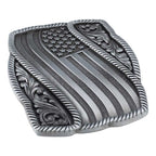 United States American Flag Western Belt Buckle